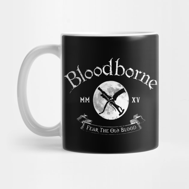 Bloodborne Crest (Black Print) by Miskatonic Designs